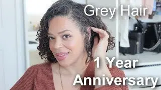 Going Grey | 1 Year Anniversary | Vilma Martins