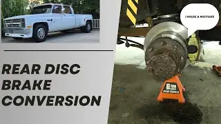 1988 Chevy R30 Rear Disc Brake Conversion