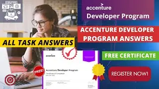 [SOLVED] Accenture Developer Program Answers | Testing | Security | AI | All Task Answers |