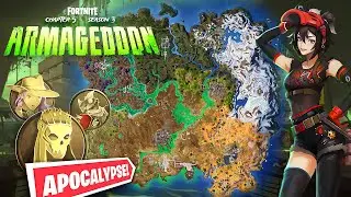 My VERSION of Fortnite Chapter 5 Season 3 Map Concept - ARMAGEDDON
