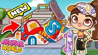 😱 NEW UPDATE: SKATE PARK IN PAZU AVATAR WORLD