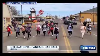 2023 International Pancake Day Race from Liberal