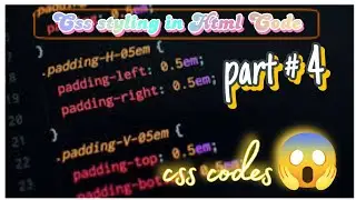 how To style a code in html using css | html ky code ko kesy stylish baanay || HTML LEARNING COURSE