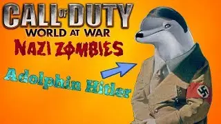 Call of Duty WAW Zombies Funny Moments! - Adolphin Hitler!
