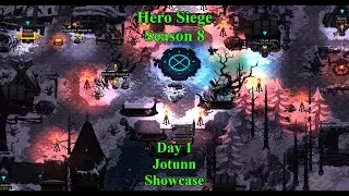 Hero Siege - Season 8 - Jotunn/Orb of Frost - Hell 5 Day 1 Showcase
