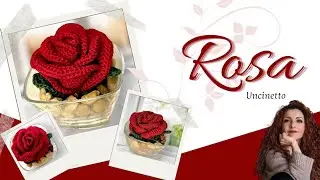 Come fare una rosa all'uncinetto | rosa uncinetto  | rosa uncinetto festa della mamma