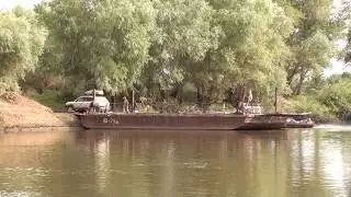 Ахтуба. Селитренное. Паром через Харабалык.