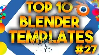 Top 10 Best Blender 3D Intro Templates #27 – FREE DOWNLOADS