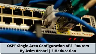 OSPF configuration in packet tracer in hindi