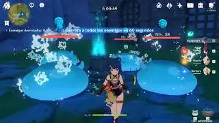 Como bajar el nivel del agua de la Montaña Dunyu | Genshin Impact
