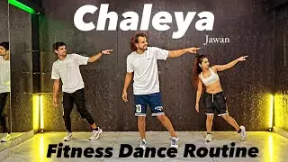 Chaleya - Jawan | Fitness Dance | Bollyfit | Akshay Jain Choreography 