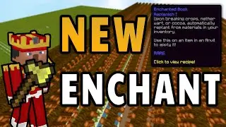 Auto-Replant *OP* New Enchant (Replenish) - Hypixel Skyblock