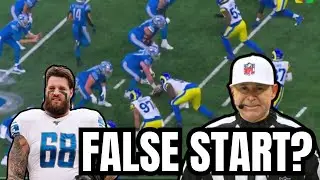BAD CALL: NOT A FALSE START ON TAYLOR DECKER!! | Detroit Lions vs Los Angeles Rams