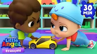 Être gentil et partager avec les amis | Comptines avec Bébé Louis | Little Angel Français