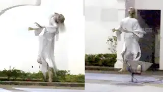 SOSOK MENGERIKAN INI TIBA TIBA TERBANG!! 5 PENAMPAKAN HANTU TERJELAS DAN SERAM