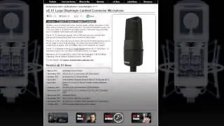 Comparing microphones Studio Radio, Vocal Microphone & Instrument SEX1, MXL990, MD 421 II