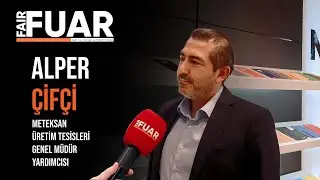 Fuar Dergisi TV-İstanbul Kırtasiye/Ofis Fuarı-Meteksan Genel Müdür Yardımcısı Alper Çifçi