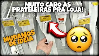 PRATELEIRAS NOVAS PARA NOSSA LOJA DE ELETRÔNICOS