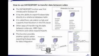 Transfer Data between Oracle Hyperion Essbase Cubes using DATAEXPORT: Performance Architects How To