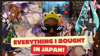 WHAT I BOUGHT IN JAPAN! | Jujutsu Kaisen Merch, Hatsune Miku , PopMart, Lewd Doujin and MUCH MORE!