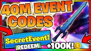 SWORD SIMULATOR CODES *40M EVENT* ALL NEW OP SECRET ROBLOX SWORD SIMULATOR EVENT UPDATE CODES!