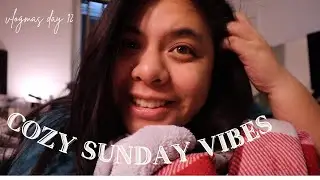 Vlogmas Day 12: a cozy sunday...yup its a vibe