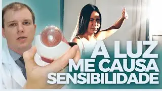 O que é Fotofobia? Sensibilidade a luz!