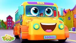 ล้อบนรถบัส | เพลงเด็กวันฮาโลวีน | เพลงสำหรับเด็ก | Zoobees Thailand | วิดีโอสำหรับเด็ก