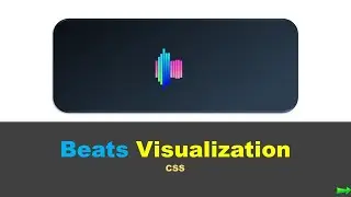 Beats Visualization || Design Music beats visualization using CSS || CSS and HtML