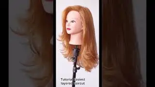 THE  EASIEST  LAYERED   HAIRCUT  WITH FACE FRAMING \\. TUTORIALhttps://youtu.be/opy5nrmyses