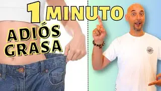 Lograrás un VIENTRE PLANO con 1 MINUTO de este Ejercicio DURANTE 1 SEMANA