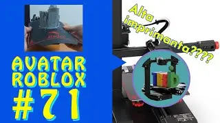 Un nou avatar roblox si o noua imprimanta 3D