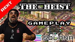 The Heist Gameplay Season 1 Day 1 Best NFT game on Solana