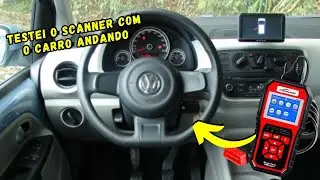 Teste Dinâmico VW Up 2015 - SCANNER KONNWEI KW850