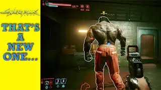 Cyberpunk 2077 New Glitch And Reaction
