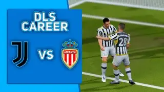 JUVENTUS vs MONACO | DREAM LEAGUE SOCCER | ЛЕГЕНДАРНЫЙ ДИВИЗИОН(DLS - CAREER)