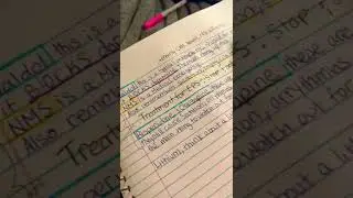 Study For My Midterm w/ Me! #nursingstudent #pathophysiology #pharmacology