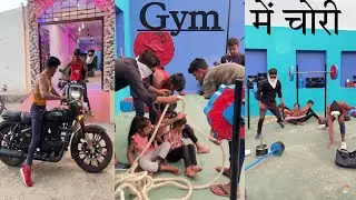 GYM ME CHORI 😱😅 || stealing at the gym || VIJAY SINGH FITNESS ||
