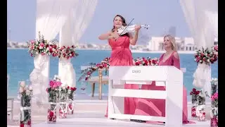 Wedding duo Pasha Cazan and Anna Demis | Somewhere over the rainbow - at Zabeel Saraj
