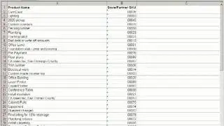 How to Create eBridge Cross-References Using Excel and the V-Lookup Function