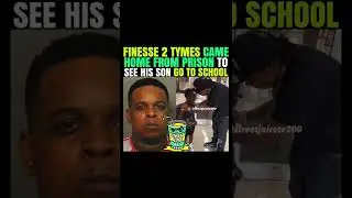 Finesse 2 Tymes Came Home From Prison To See His Son Go To School