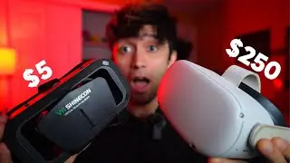 $5 VS $250 VR Headset | I’m SHOCKED