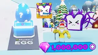 I Spent 1,000,000 Gems on the Christmas Mystery Egg in Mining Simulator 2!