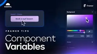 How To Use Framer Component Variables