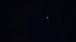 Raw Footage of Star or Planet