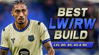 BEST WINGER (LW/RW) BUILD FOR LVL 20,30,40 & 50 | EAFC 26 Clubs