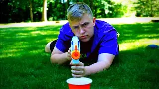 We Played GOLF with NERF GUNS! || Head 2 Head