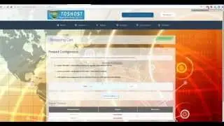 How to order hosting from TOSHOST website