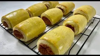 How to make sausage roll | Nigerian sausage roll | easy recipe | 2 recipes | GALA & CRISPY style.