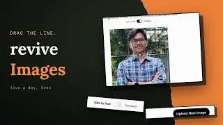1. Revive Image | NextJS | React | Tailwindcss | Prisma | PostgreSQL | NextAuth | Redis | Typescript